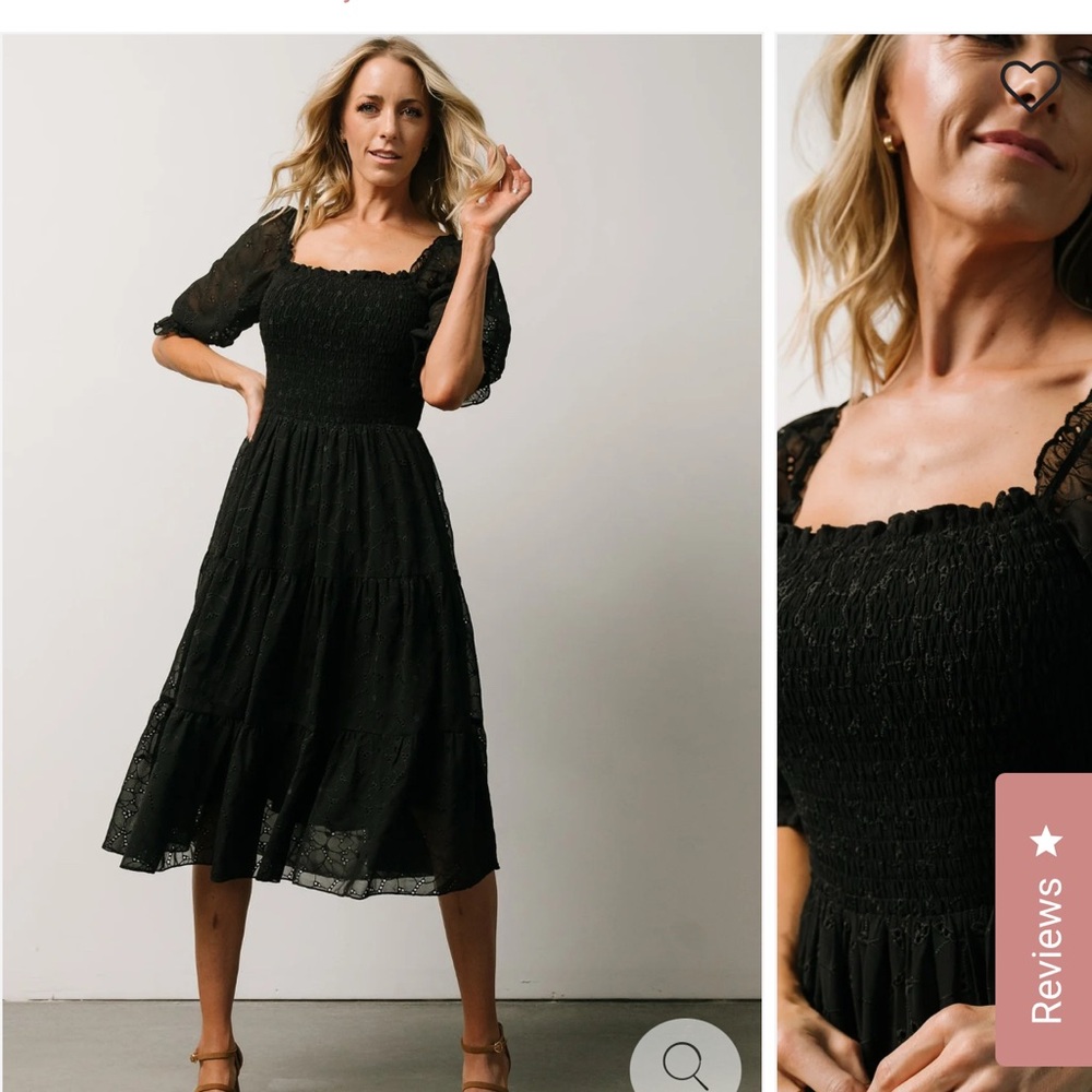 Baltic Born Eyelet Midi Dress